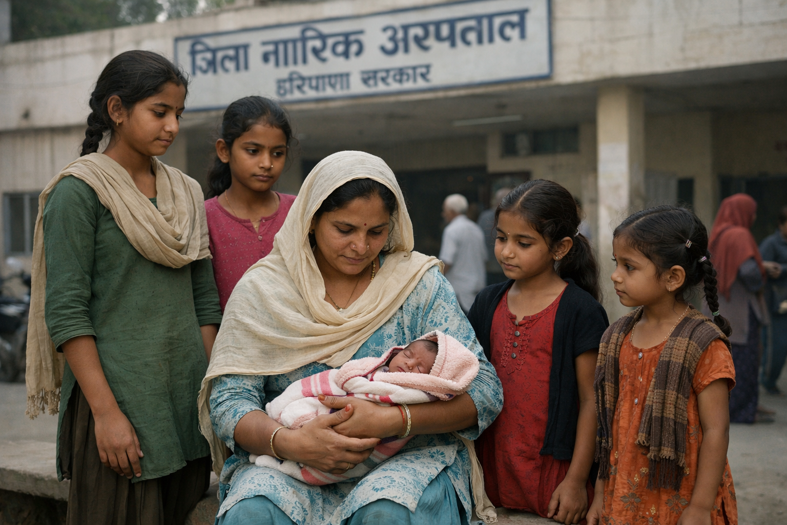 Jind: Mother of Nine Girls Gives Birth to Son, Second Such Case in Uchana Within a Fortnight